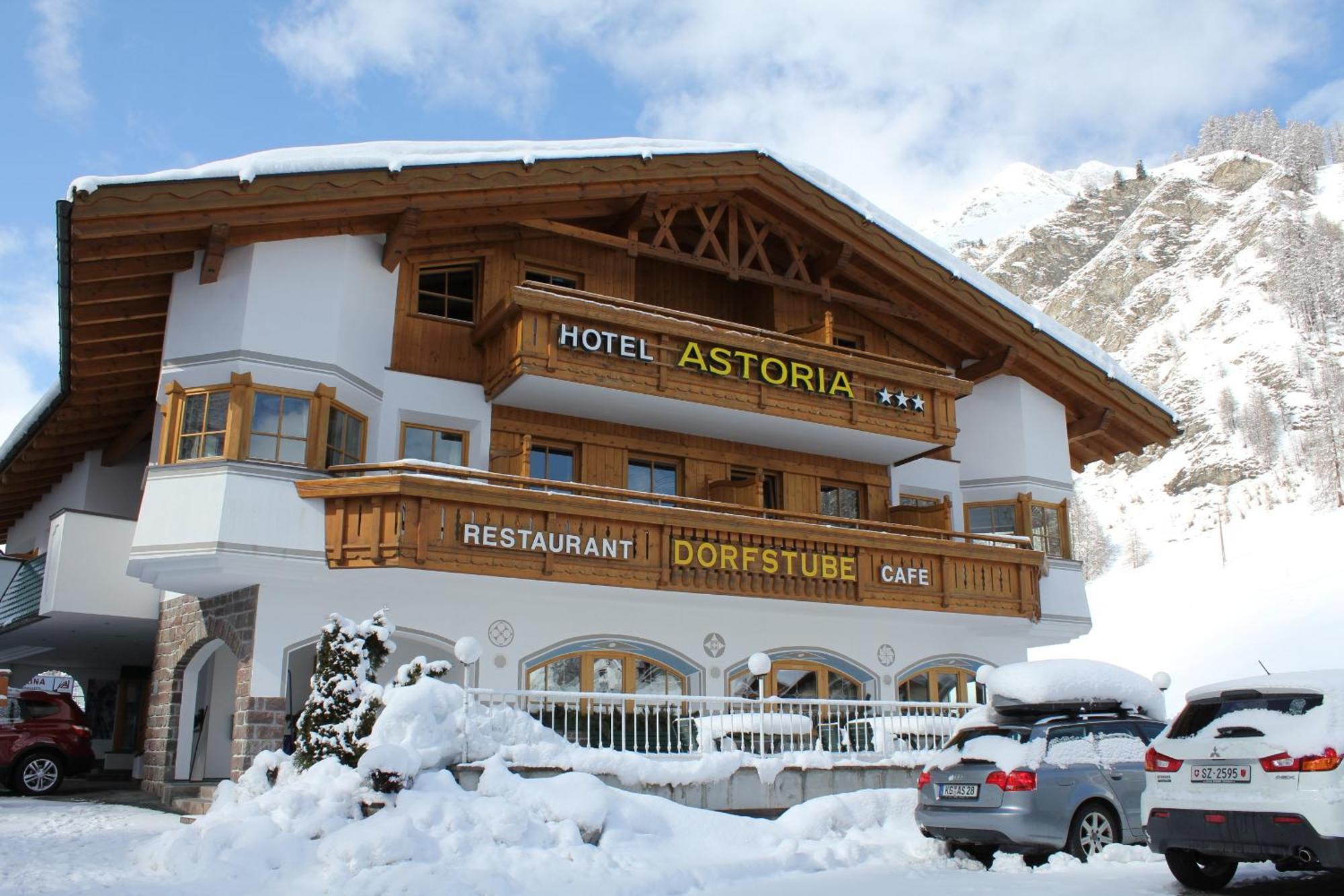 Hotel Astoria Samnaun Esterno foto